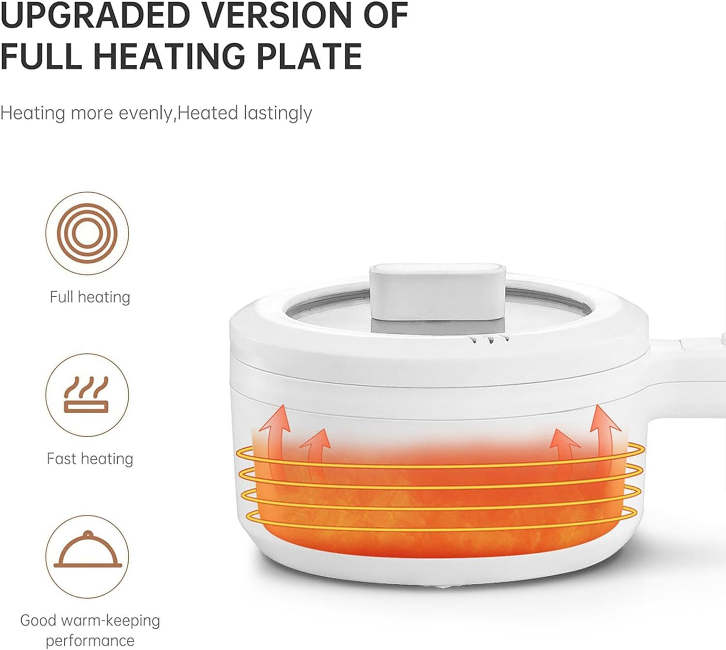 Electric Hot Pot – Fast Heating Portable Mini Cooker