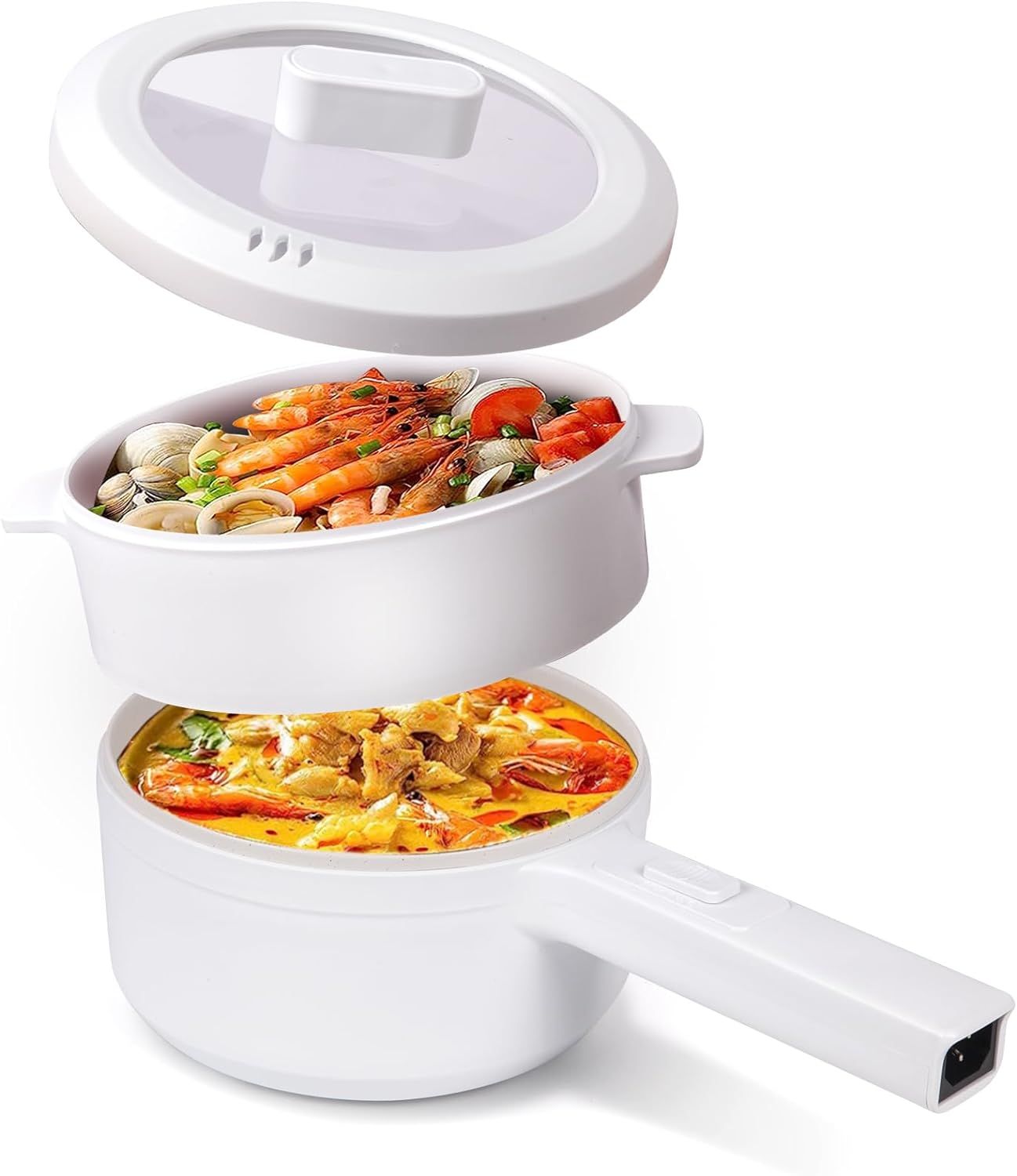 Electric Hot Pot – Fast Heating Portable Mini Cooker